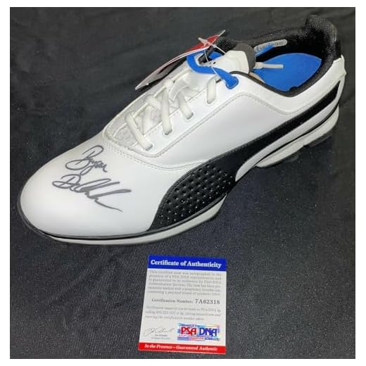 Bryson Dechambeau Autographed Puma Golf Shoe