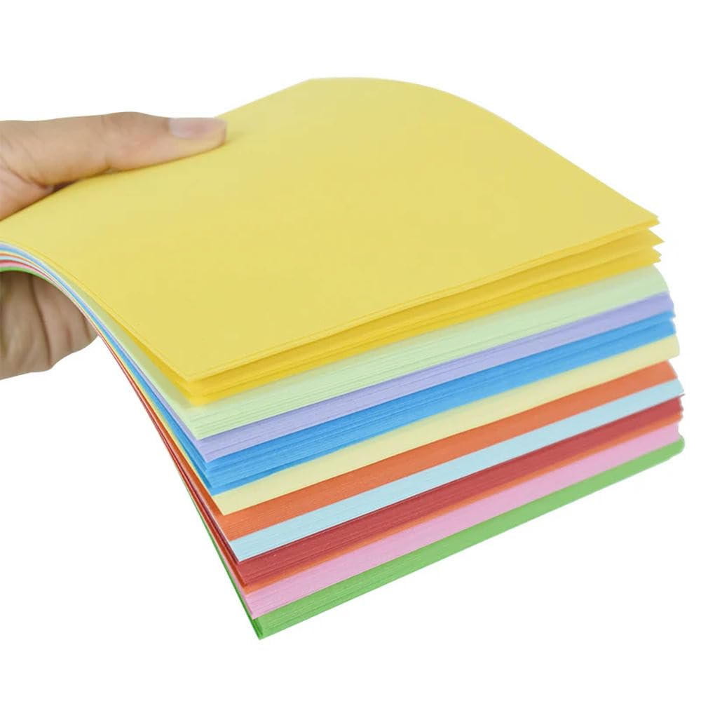 100 Blatt 8–15 cm Origami-Papier, doppelseitig, farbiges Origami-Papier, leicht zu falten, DIY, handgefertigtes Faltpapier, Kunsthandwerk