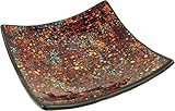 murano glas schale rosa Die Unterseite kann etwas abfärben