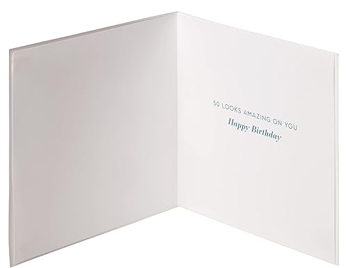 Miniatura 2 de Tarjeta de cumpleaños número 50 de Papyrus (50 se ve increíble en ti)