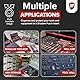 Shadow Foam – Makpac Einsatz [Doppelpack] Anpassbarer Schaumstoff für Makpac Modular-Systeme | Ideal für Lean, 5S, Kaizen & Custom Organizer (50 mm, Blaugrün)