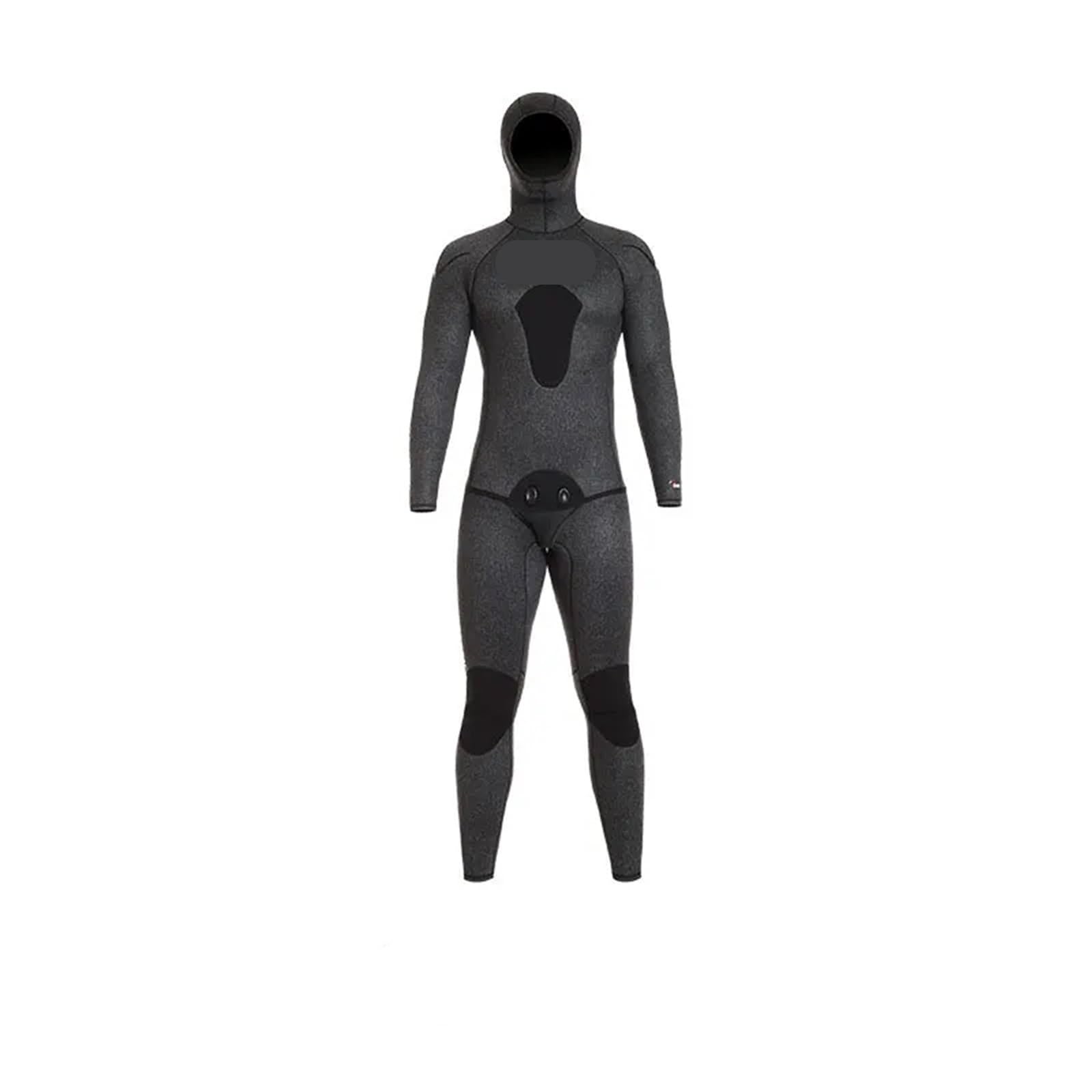 Tuta da Immersione in Neoprene Muta da Pesca Subacquea 3,0 mm Mimetica in Neoprene a Celle Aperte in 2 Pezzi con Cappuccio for Immersioni Tute for Lo Snorkeling