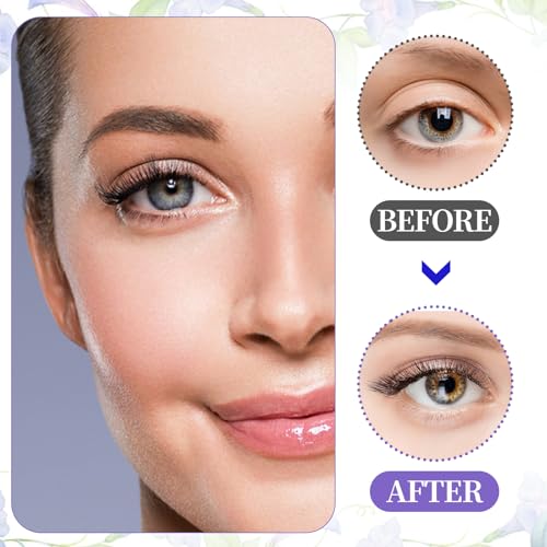 Piriuuo Kleiner Wimpernkamm, Wimpernbürste Kurz Augenbrauen Kamm Kleine Wimpernkamm Wimperntrenner Werkzeug Augenbrauen Bürste mit Metallzähnen Augen Make up Werkzeug für Frauen