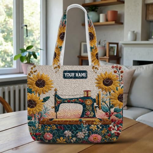 Bolso acolchado personalizado para máquina de coser miniatura 3