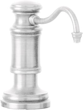 Waterstone 4060-PN Traditional Soap Dispenser Deck Mount, Polished Nickel