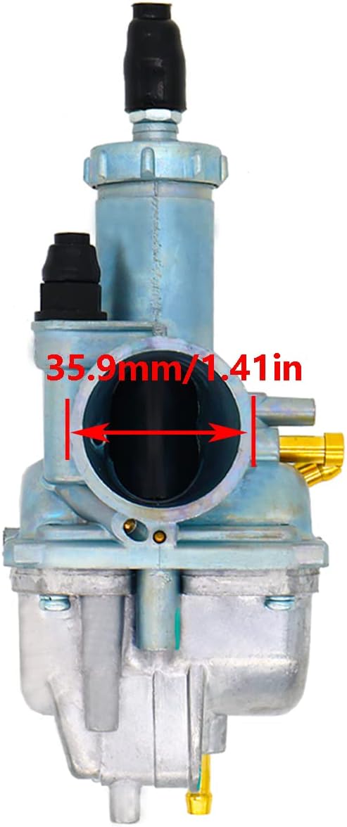 KLF220A Carburetor + Valve Switch Pump Replacement for Kawasaki Bayou 220 KLF220A KLF220