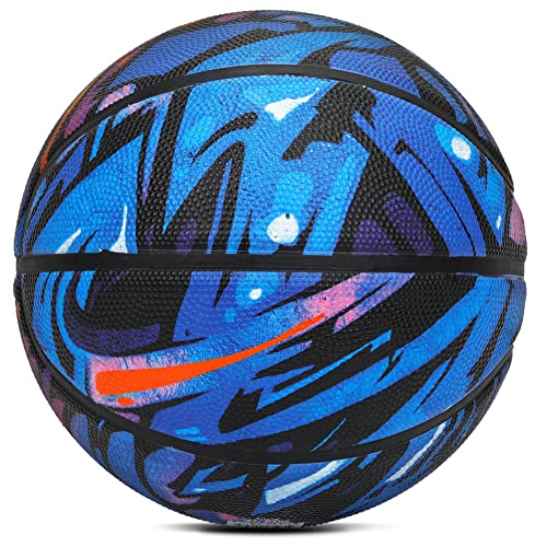 And1 Chaos Rubber Basketball: (Deflated W/Pump Included), Official Regulation Size #TOP1