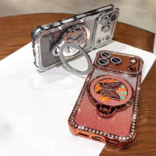 Coque antichoc iPhone 16 Pro Max strass diamant et lentilles - 3