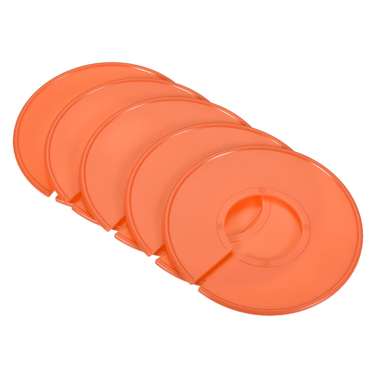 Séparateurs de vêtements orange contre le désordre pour retrouver vos habits rapidement