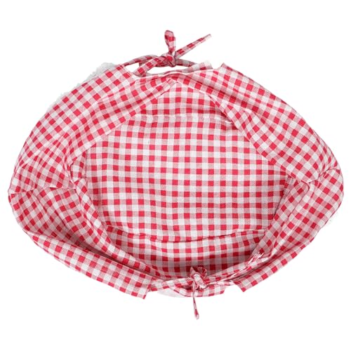 Toddmomy Rattan Basket Liner: Replacement Cloth Insert Liner For Wicker Picnic Baskets - Fabric Insert Washable And Reusable For Farmhouse Storage & Boho Style