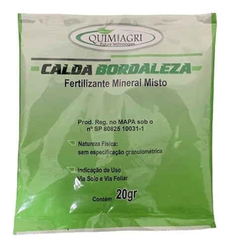 Calda Bordaleza Pronta 20gr Hidroponia Controle Fungos