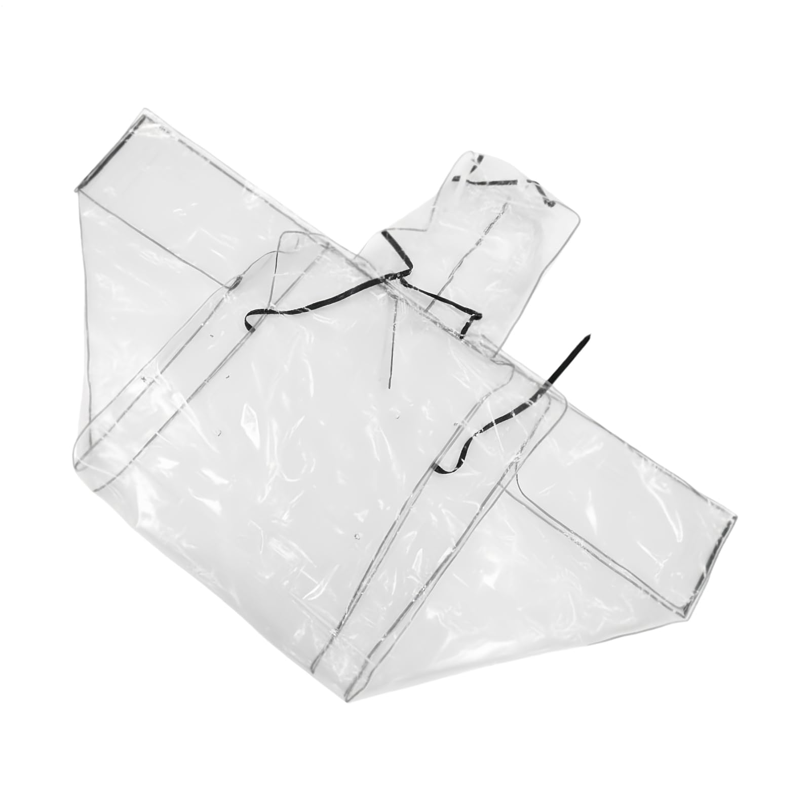 Cubierta de lluvia delantera impermeable y plegable con pantalla de espejo para bicicleta