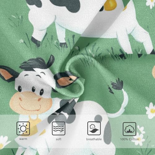 Wusikd Cute Boys' Underwear Cotton Funny Cows Boys Briefs Soft Toddler Underwear 2T3