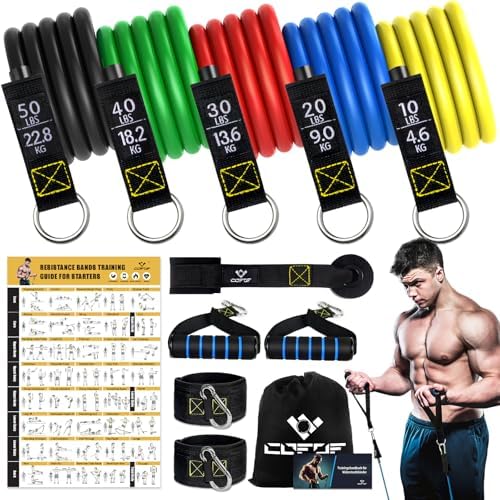 Kit Elastique Musculation, 5 Elastic Musculation, Elastique Sport...