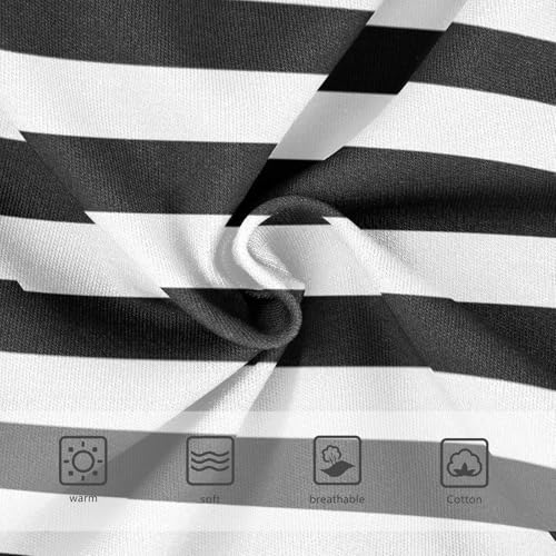 White Black Stripe Toddler Girls's Underwear 2T3