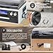 9 in 1Record Player with Bluetooth AM FM Radio USB SD MMC CD Cassette Playback Remote Control and Built in Dual Speakers 3 Speed Turntable for Home Entertainment