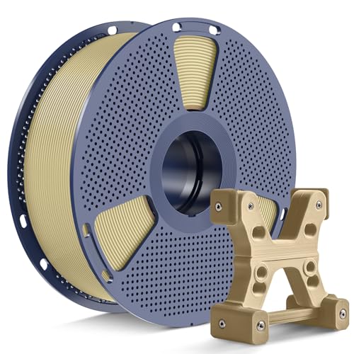 Image of PETG Filament 1.75mm Wood Color, Ultra Tough, Heat Optimized, Odorless, 1kg(2.2lbs) SUNLU PETG Light Brown 3D Printer Filament, Dimensional Accuracy + /- 0.02mm, Oak