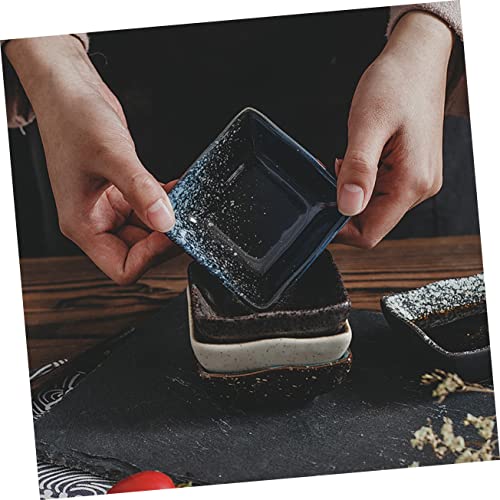Juego de 5 platos japoneses de cerámica para sushi miniatura 2