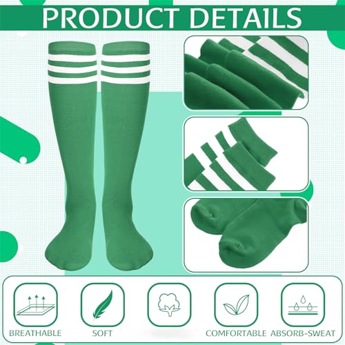 Image of Panitay 2 /12 /16 /24 Pairs Softball Soccer Socks Glitter Eye Black Stickers Team Spirit Accessories for Youth Women Sport Wear