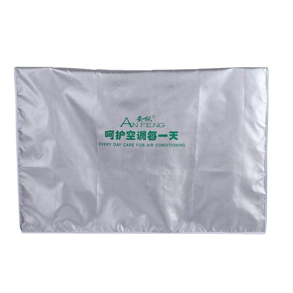 Aramox Air Conditioner Cover, Waterproof Dustproof Outdoor Air Conditioner Protective Cover Home Window Unit (2P（80 * 26 * 57）)