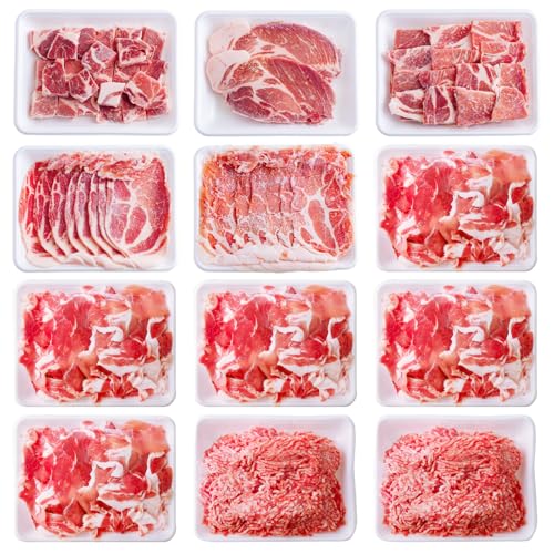 宮崎ムラチク 宮崎県産豚肉バラエティセット5kg 国産 豚 肉 ステーキ とんかつ 生姜焼き BBQ セット 詰め合わせ 豚肉 切り落とし 肩ロース ミンチ 挽肉 スライス 小分け パック