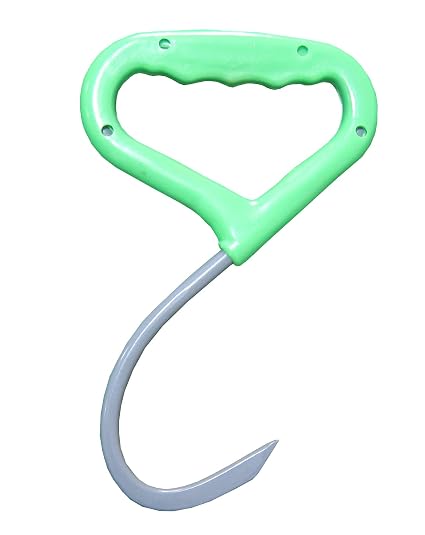 Pince à Bûches Ergonomique – Crochet Griffes En Fer Forgé Robuste 43 Cm Pour Feu De Cheminée, Camp Ou Poêle à Bois
