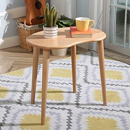 Table en bois massif durable et table de café au design créatif - 4