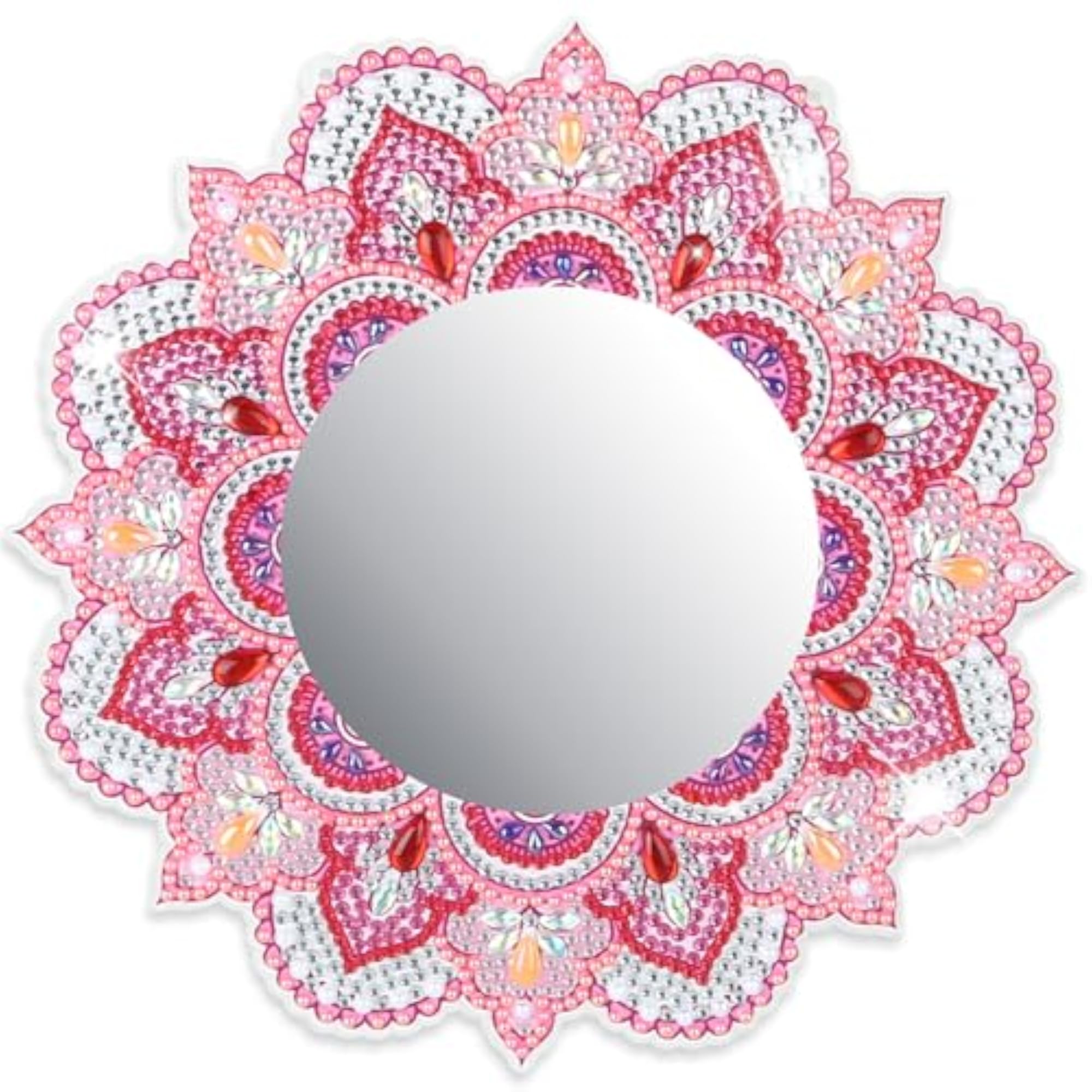 DIY Diamond Painting Mirror Kit for Makeup