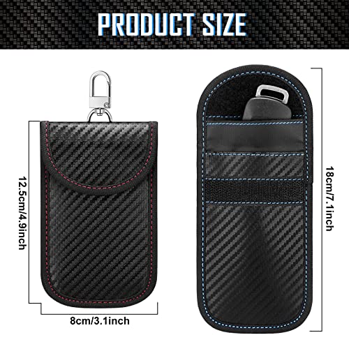 Tallew-Faraday-Key-Fob-Protector-4-Pack-Mini-Faraday-Bags-for-Key-Fob-Car-Security-Anti-Theft-Signal-RFID-Blocker-Protection-Blocking-Pouch-Red-and-Green