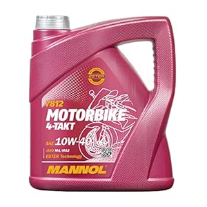 MANNOL 7812 Motorbike 4-Takt 10W-40 Motoröl 4 L