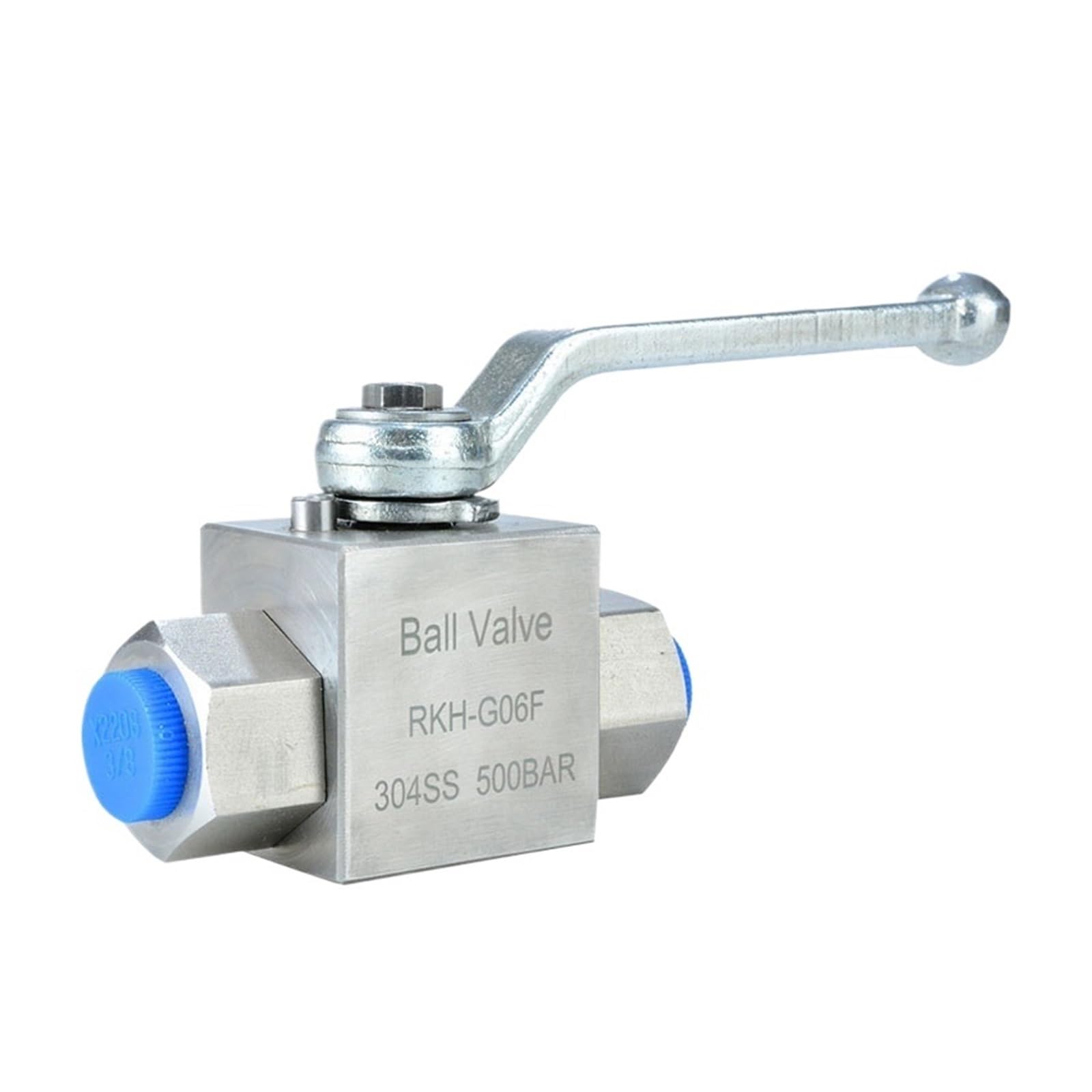 MXXDMOPD 1/8" high pressure ball valve RKH-G stainless steel internal thread corrosion-resistant hydraulic