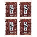 高鍋商事 特選大納言小豆 250g×4袋 (小分け袋 レシピ付き) 北海道産 乾燥小豆 (大粒/大容量) 豆料理 和菓子/赤飯 甘納豆 (大豆屋) 大納言あずき 小豆 国産