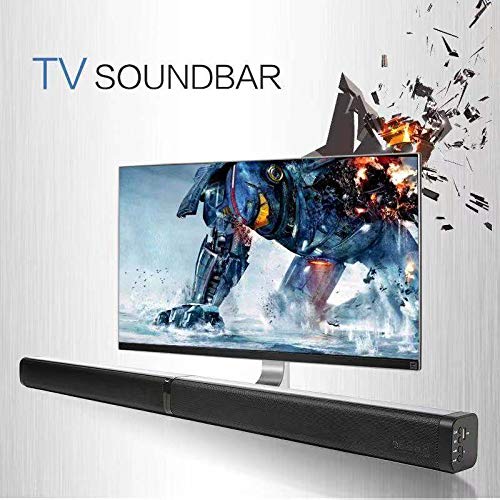 Bluetooth Sound Bar Portable Soundbar for Home Theater Wireless Speakers 3D Surround Sound