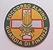 Patch-Toppa Microricamata in HD/Jacquard (Alta Definizione) Logo Guardia di Finanza Soccorso Alpino Termoadesiva, Micro Filo, Diametro : cm. 6,7 - Made in Italy