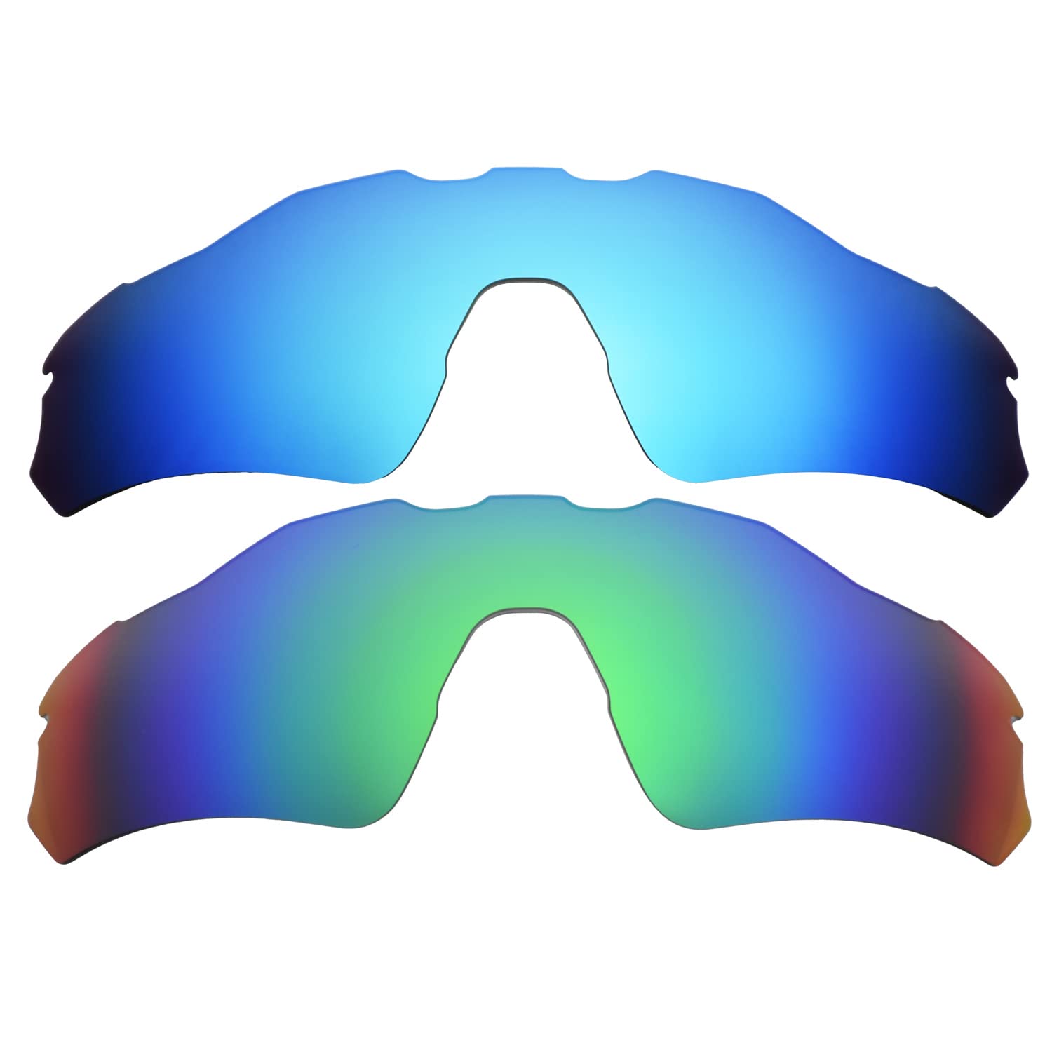 Lentilles Radar EV Path Oakley de rechange bleu vert en taille unique - 7