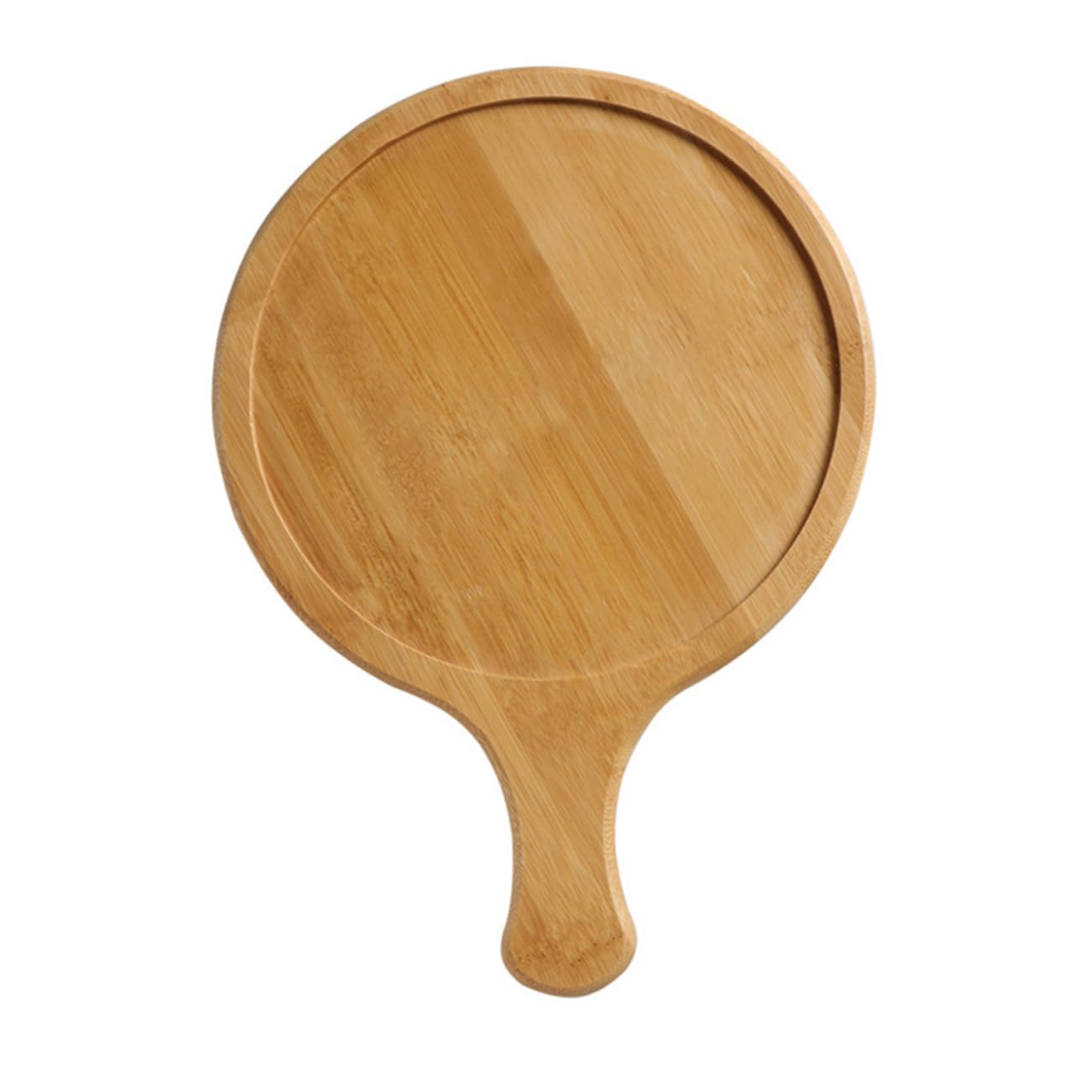 DECHOUS Pizza Tray with Handle Round Cake Plate for Serving Pizza Desserts More for Parties Weddings Special Events