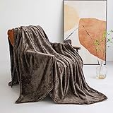 PREMIUM MIKROFASER AUSWAHL: Plüschdecke verwendet 100% Mikrofasergewebe aller Schichten für Langlebigkeit und bietet bessere Beständigkeit gegen Ausbleichen und Flecken. große decke couch decken neigt nicht dazu, mit der Zeit zu bauschen wie Baumwolle, die wenig Elastizität hat, um ihre Form für lange Zeit zu behalten. Sparen Sie Ihre Zeit mit schnell trocknender und wohndecken frottee decke.