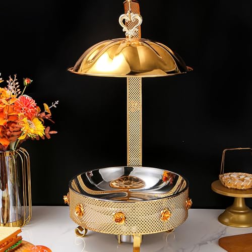 Chauffe-plats et réchaud de buffet électrique en acier inoxydable - 4