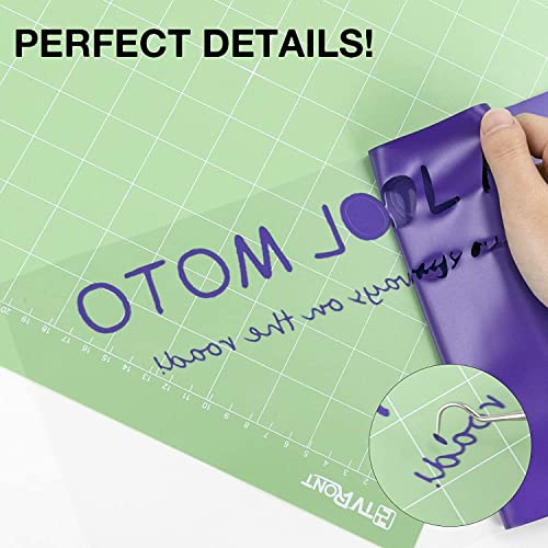 Image of HTVRONT HTV Heat Transfer Vinyl - 12 inch x 8ft Purple HTV Vinyl for Shirts, Iron on Vinyl for All Cutting Machine - Easy to Cut & Weed for Craft Design (Purple)