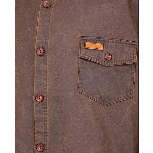 Image of Outback Trading Company Men's Arkansas Water-resistant Buttoned Canyonland
