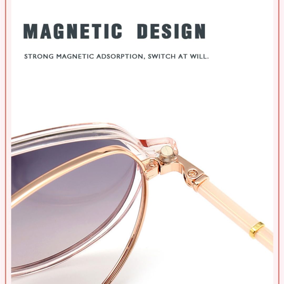 Gafas de sol con clip magnético