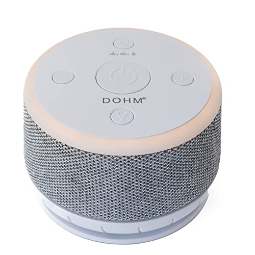 Yogasleep Dohm Nova White Noise Sound Machine, Better Sleep for Babies & Adults. Includes Night Light, 10 Fan Speeds & Calming Pink Noise for Louder Noise Masking. Noise Canceling for Office Privacy.