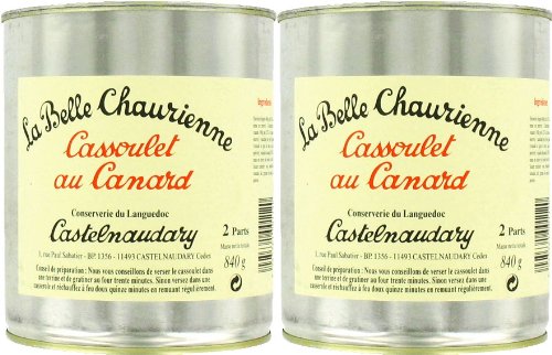 Cassoulet La Belle Chaurienne au Canard 2 x 840 g