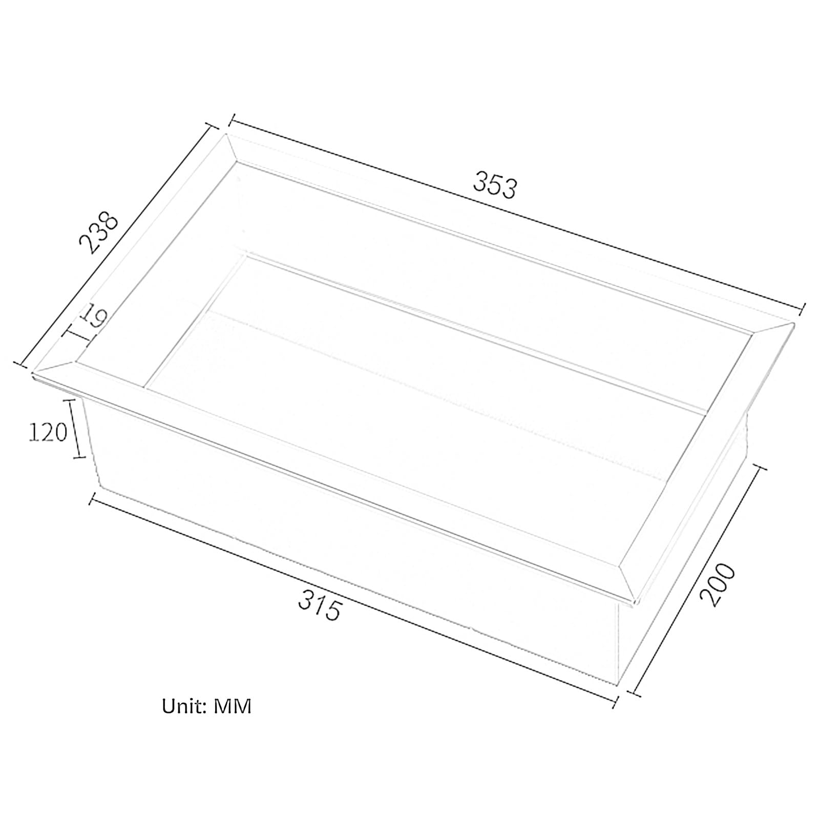 Wodoodporny prysznic prysznic ze stali nierdzewnej półki łazienkowe na szampon i przybory toaletowe kosmetyki Sto Home Improvement Silver 31,5 x 20 x 12 cm