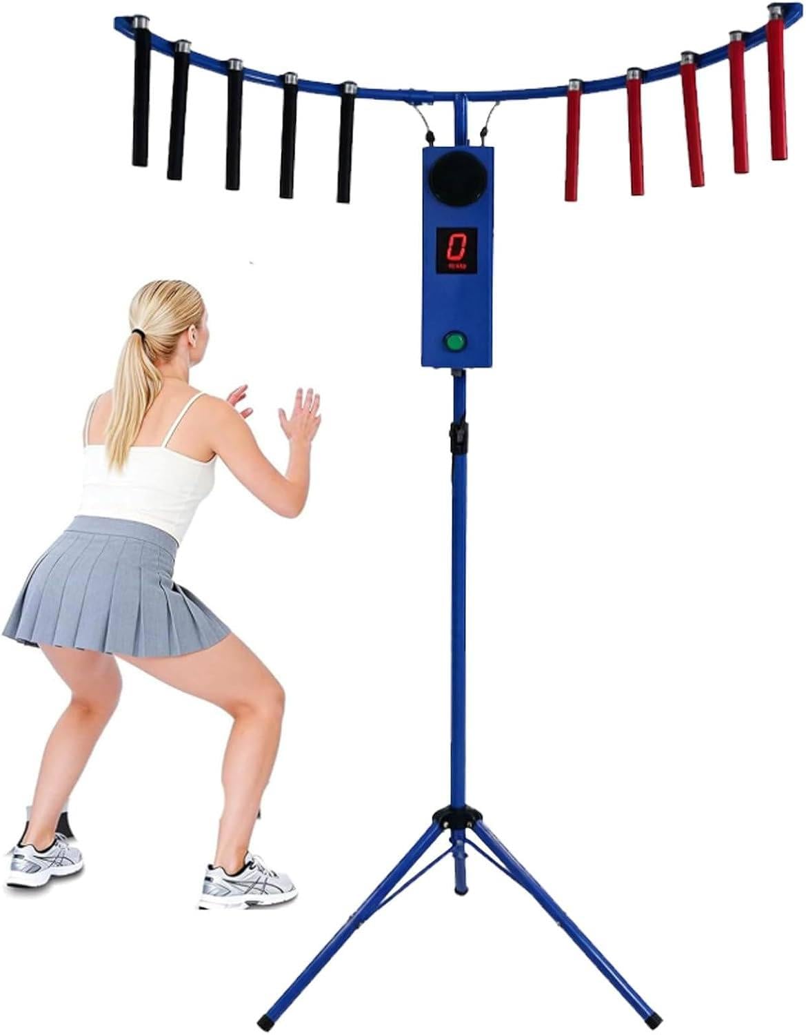 XUXIAO Speed Levels Catch Stick Game, Eye Coordination Training Blue