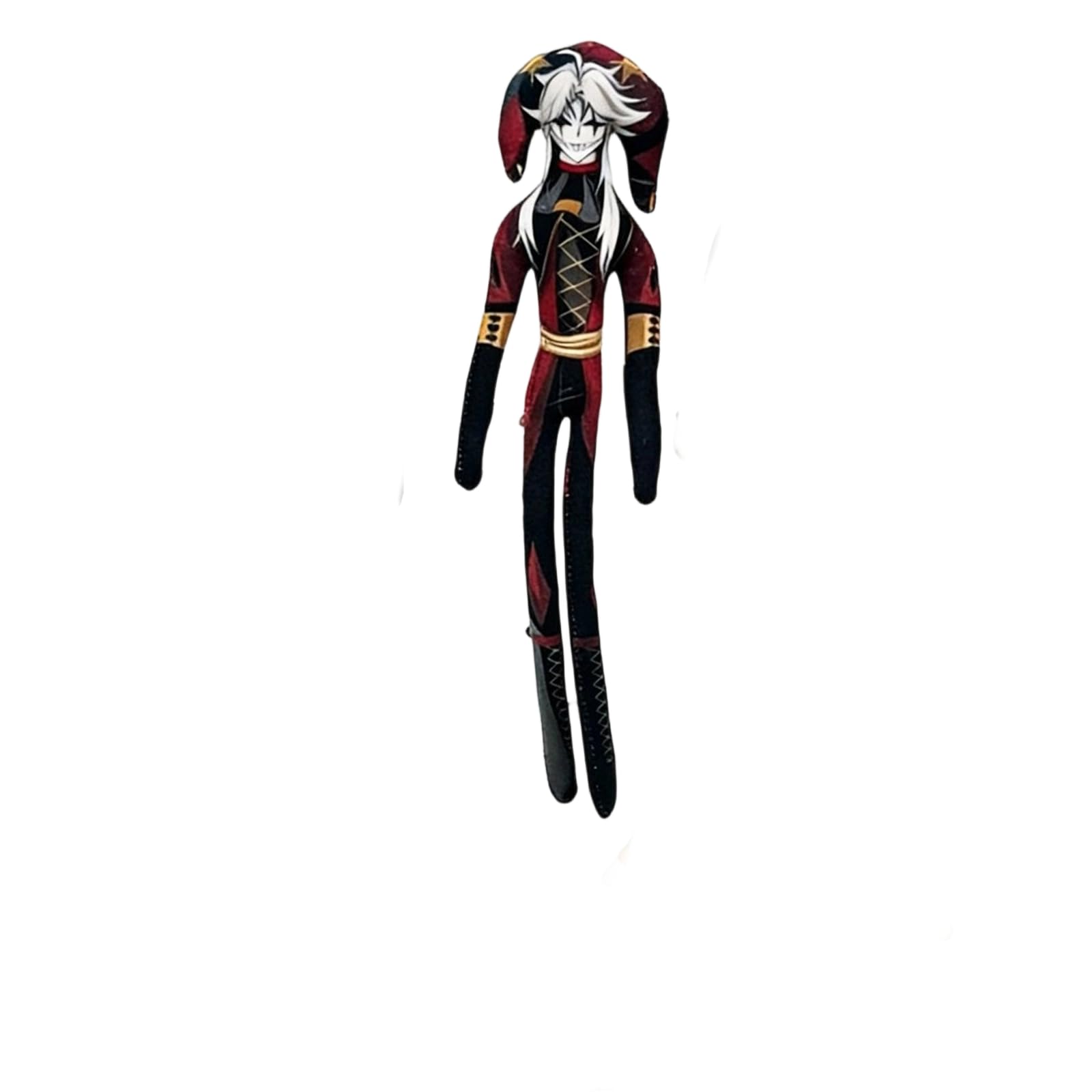 The Freak Circus Plush Toy Freak Circus Pierrot Plush Cartoon Character Doll Soft Plushies Pillow Stuffed Figure for Game Fans