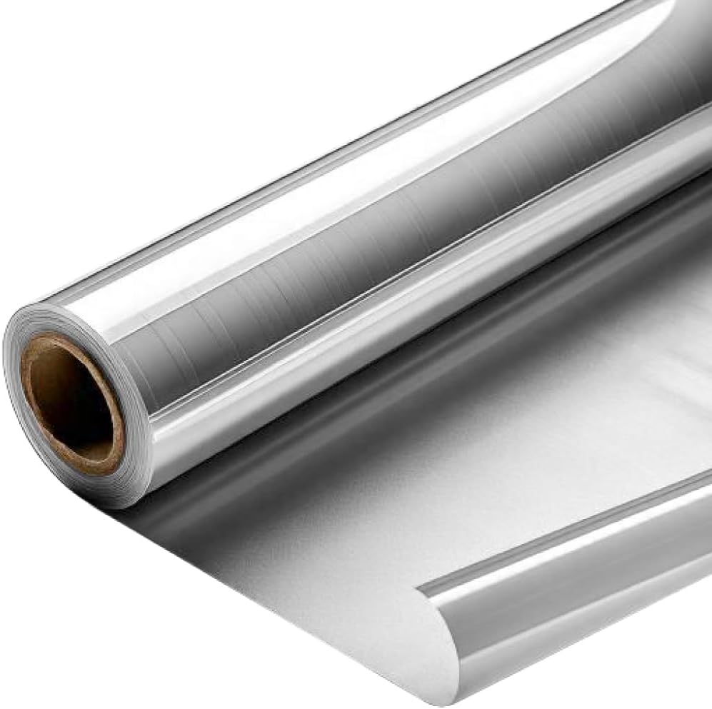 Better crafts Clear White Cellophane Wrap 40'' x 100' Roll - Colored Cellophane Sheets for Craft Baskets, Gift Wrapping Supplies, Plastic Wrap for Gift Baskets