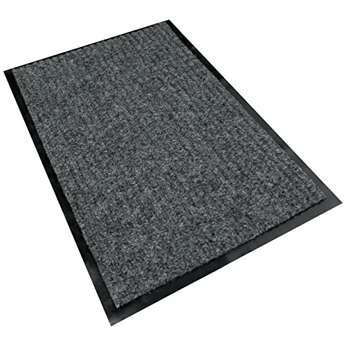 Rapid Teck® Türmatte Fußmatte Schwarz 90cm x 120cm Fußabtreter Schmutzmatte Schmutzfangmatte Türvorleger Matte