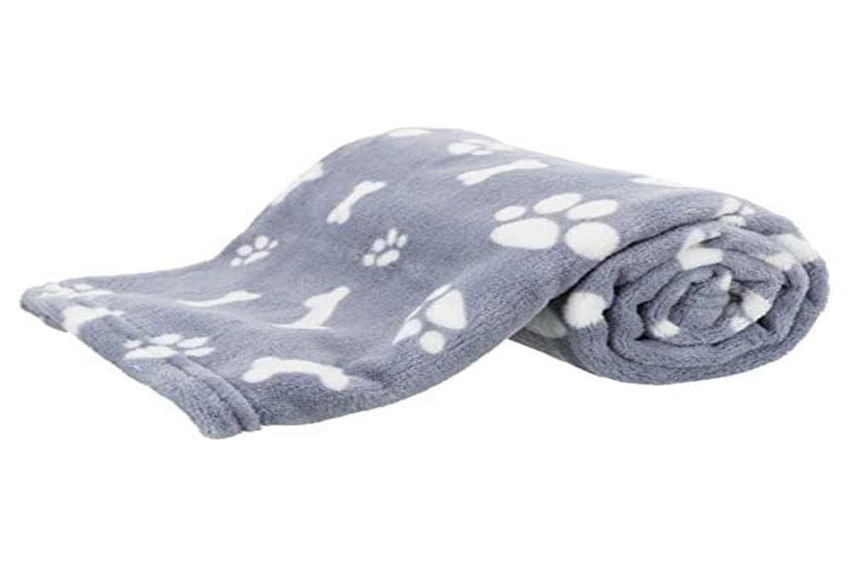 Trixie dog blanket Kenny 75 x 50 cm fleece blue