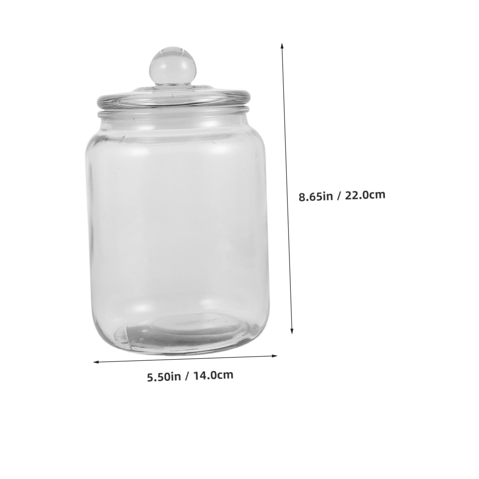 Alipis Laundry Room Storage Organizer 2l Glass Laundry Pod Jar Airtight Laundry Container